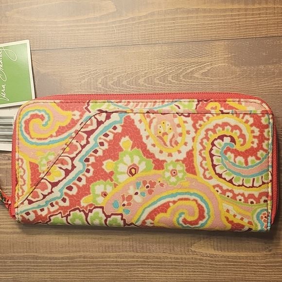 Vera Bradley Colorful Paisley Travel Organizer - Picture 3 of 7